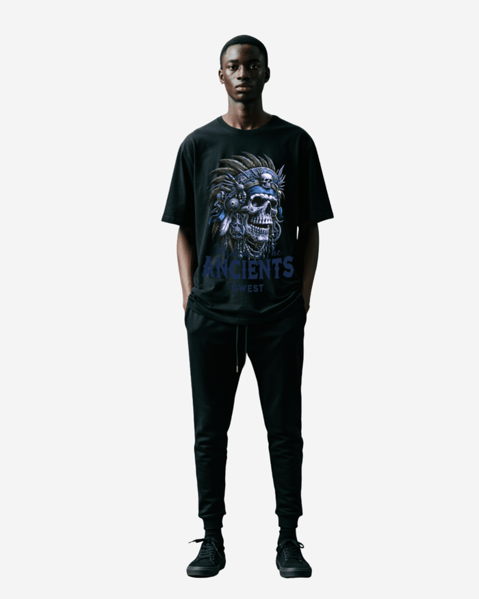 G West Wisdom Of the Ancients Oversized T-Shirt Mens
