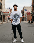 G West Wisdom Of the Ancients Oversized T-Shirt Mens