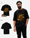 G West Work Hard Oversized T-Shirt Mens