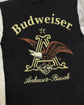 Budweiser Black Cut Off T-Shirt