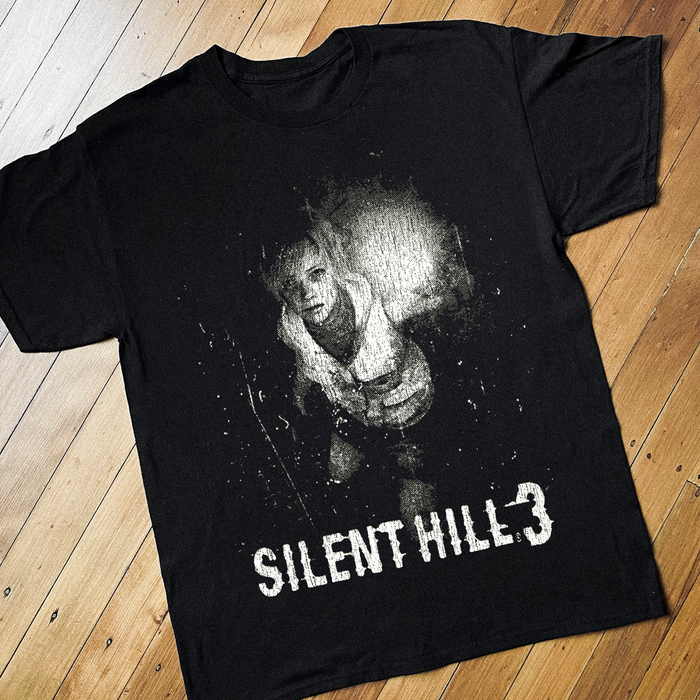 03 Silent Hill 3 Ps2 Black T-Shirt