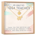 Yoga Teacher Necklace, Multiple Styles Jewelry