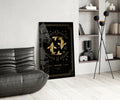 Pisces Glass Wall Art