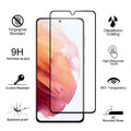 ZeroDamage Clear Tempered Glass Screen Protector (2-Pack) - Samsung Galaxy S21 5G (2021)