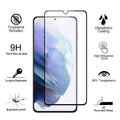 ZeroDamage Clear Tempered Glass Screen Protector (2-Pack) - Samsung Galaxy S21+ Plus 5G (2021)