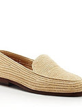 CASABLANCA1942 Mens Beppe Raffia Apron-Toe Loafers